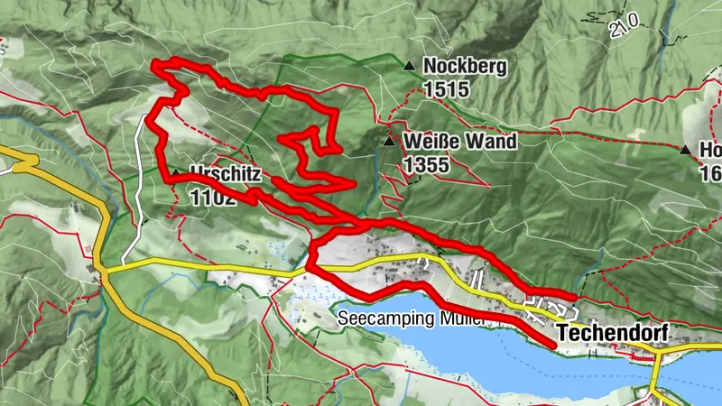 Trail 4 "Weiße Wand - Alpine Walking"