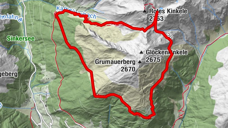 Grumauerberg Umrundung und Remasseen