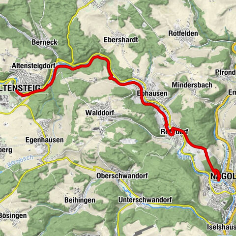 In the footsteps of the rafters