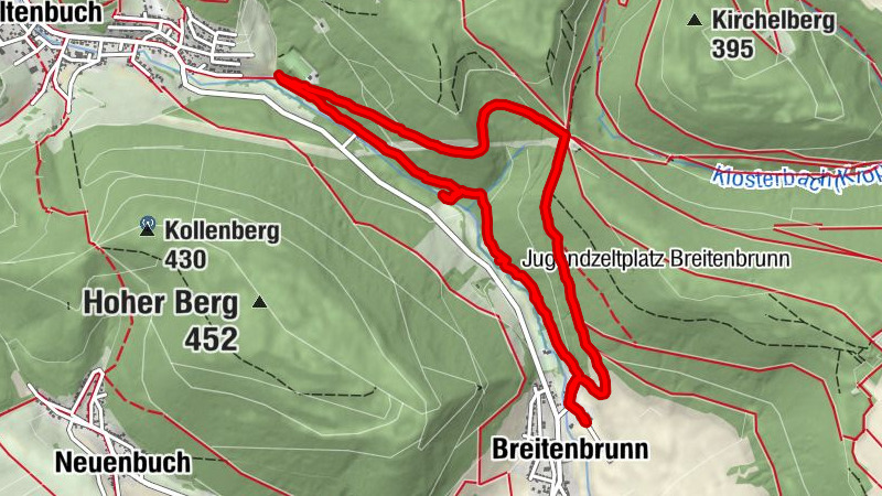 Faulbach: Hike Breitenbrunn-A
