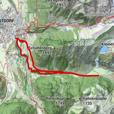 Winterwanderung ins Oytal