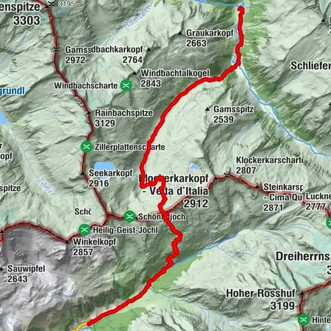 Krimmler Tauern (crossing)