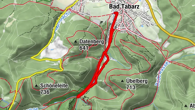 Lauchagrund circular route - route 5 - Bad Tabarz