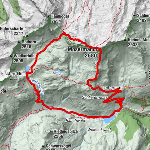 Mosermandl Windischscharte, Salzburger Land/Österreich