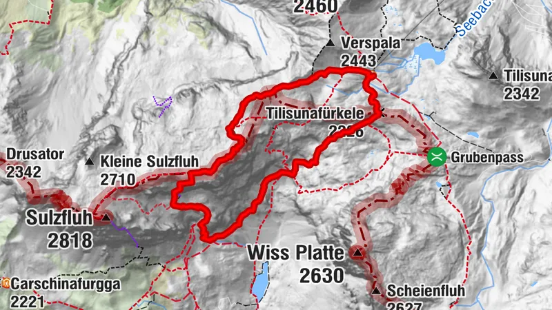 Partnunblick via ferrata