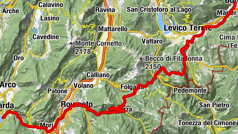 EnRolanTrack Transalp Dolomiti 6/6 Roncegno-Torbole