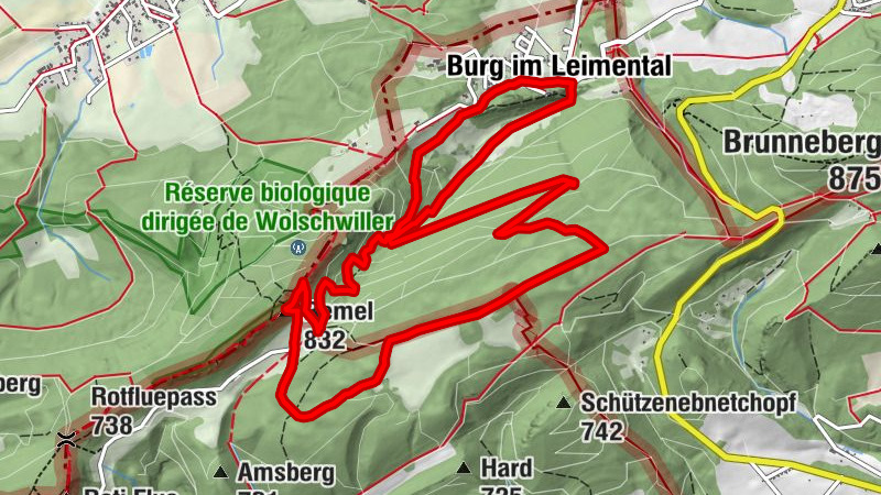 Rämelturm Burg i.Leimental