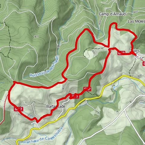 Hiking: Les clairières de Sales