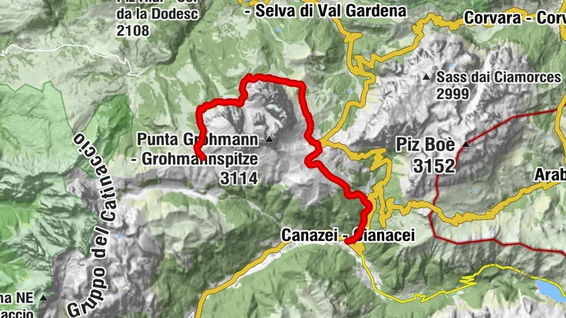 Stage 3 Dolomiti Trek King in autumn - Sassolungo