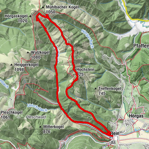 Stift Rein zur Mühlbacherhütte und zurück