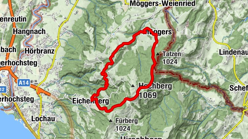Rundtour um Möggers