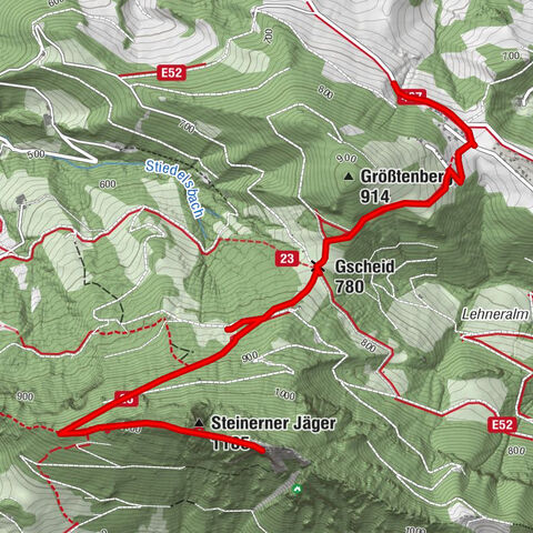 Schieferstein from Laussa