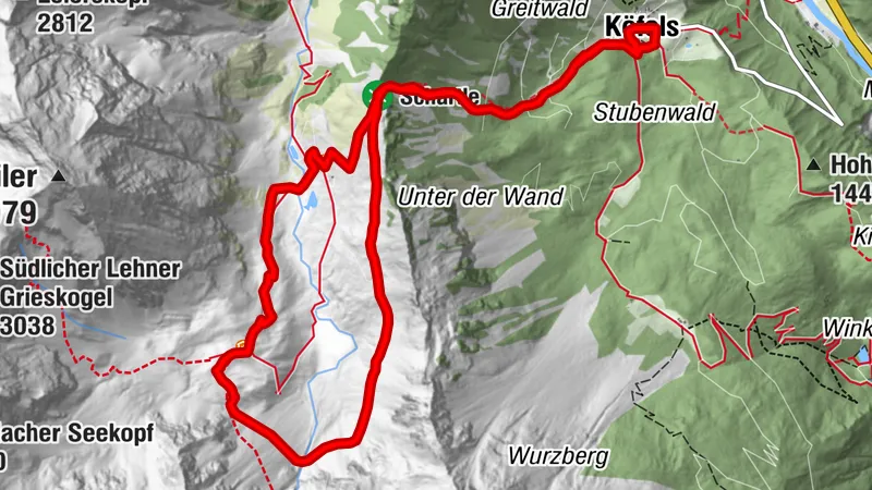 Köfler Waalweg - Frischmann Hut
