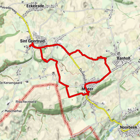Mheer StGeertruid in de mist