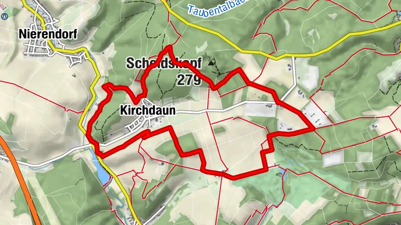 Bad Neuenahr circular tour no. 10 - Around Kirchdaun and the Scheidskopf