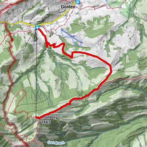 Winterwanderung Jakobsbad - Kronberg