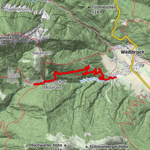 Möselalm - Weißbriach/Gitschtal