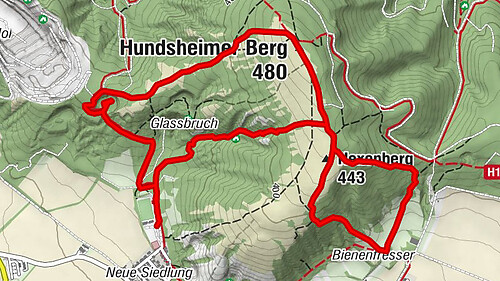 Hundsheimerberg - Angelos Touren